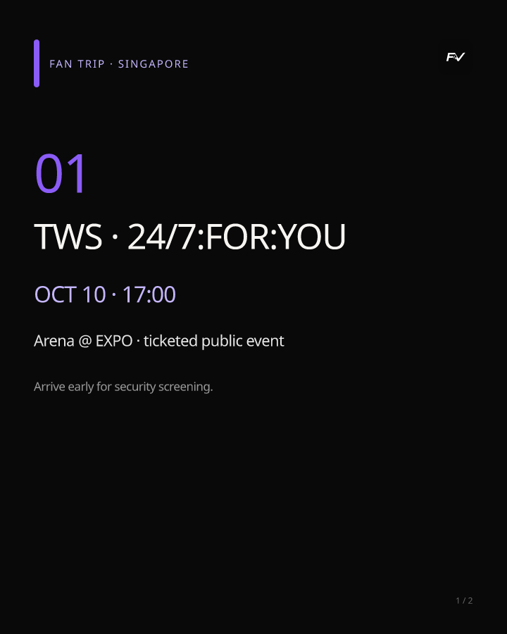 TWS · Singapore