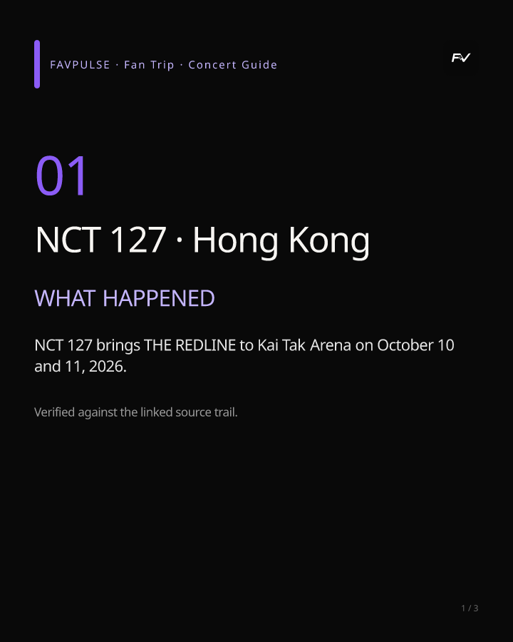 NCT 127 · Hong Kong
