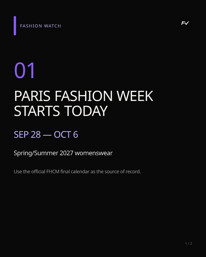 Paris Fashion Week · K-pop Watch