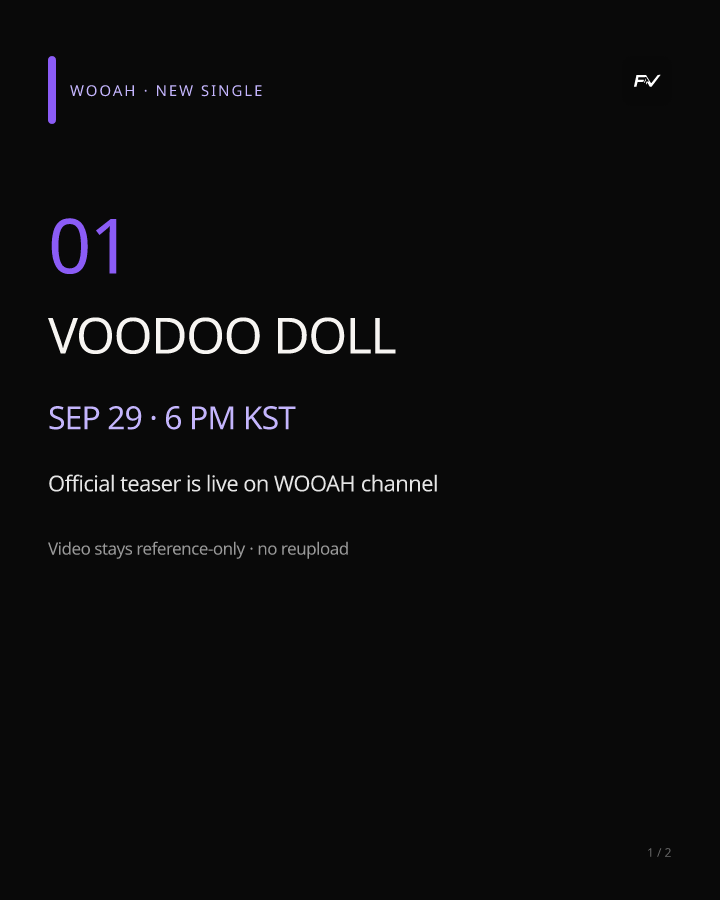 WOOAH · VOODOO DOLL