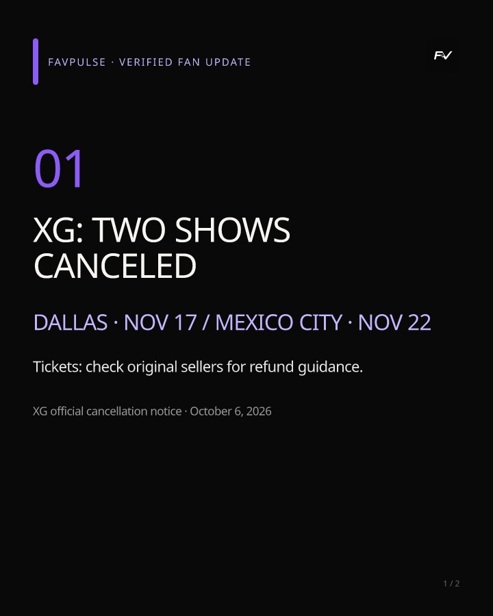 XG · Dallas & Mexico City